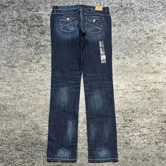 Aeropostale Bayla Skinny Jeans Womens 9/10 (32x32) Vintage 2000s Y2K Low Rise - Picture 1 of 6